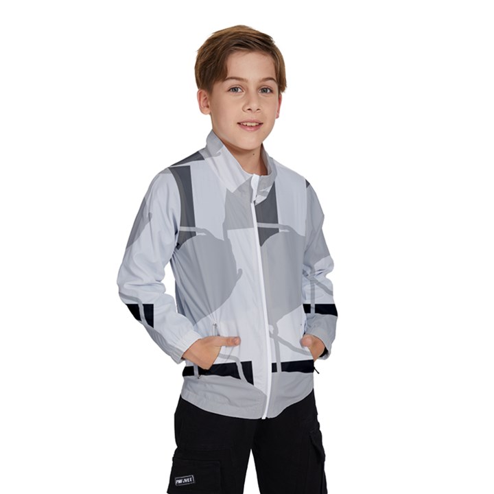 Gray hart Wind Breaker (Kids)