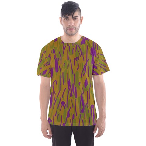 Decorative Pattern  Men s Sport Mesh Tee by Valentinaart