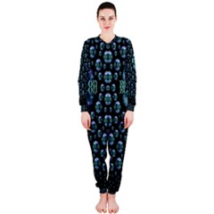 One Woman One Island And Rock On Onepiece Jumpsuit (ladies)  by pepitasart