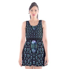 One Woman One Island And Rock On Scoop Neck Skater Dress