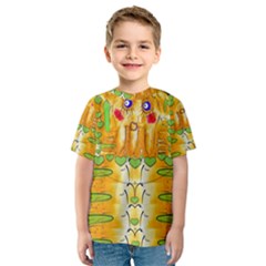 Mister Jellyfish The Octopus With Friend Kid s Sport Mesh Tee