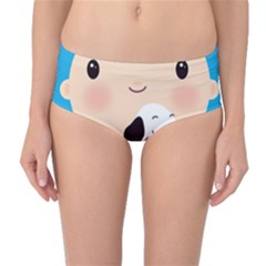 Snoopy Mid-waist Bikini Bottoms