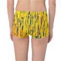 Yellow pattern Reversible Boyleg Bikini Bottoms View2