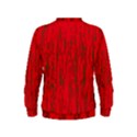 Decorative red pattern Kids  Sweatshirt View2