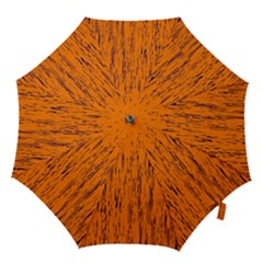 Orange Pattern Hook Handle Umbrellas (medium)