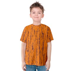 Orange Pattern Kid s Cotton Tee