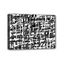 Gray pattern Mini Canvas 7  x 5  View1