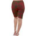 Green and red pattern Cropped Leggings  View4