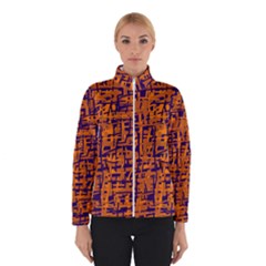 Blue And Orange Decorative Pattern Winterwear