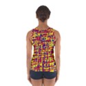 Red, yellow and blue pattern Women s Sport Tank Top  View2