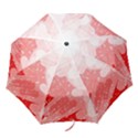 Red pattern Folding Umbrellas View1