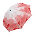 Red pattern Folding Umbrellas View2