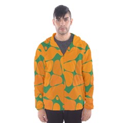 Orange Shapes                                                                                        Mesh Lined Wind Breaker (men)