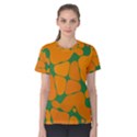 Orange shapes                                                                                        Women s Cotton Tee View1