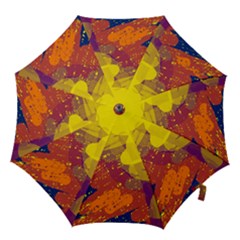 Colorful Abstract Pattern Hook Handle Umbrellas (large)