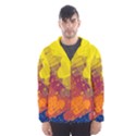 Colorful abstract pattern Hooded Wind Breaker (Men) View1