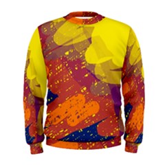 Colorful Abstract Pattern Men s Sweatshirt