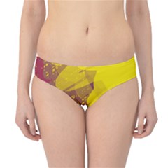 Colorful Abstract Pattern Hipster Bikini Bottoms by Valentinaart