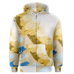 Artistic Pastel Pattern Men s Zipper Hoodie