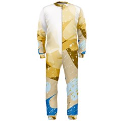 Artistic Pastel Pattern Onepiece Jumpsuit (men)  by Valentinaart