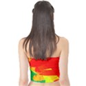 Colorful abstract design Tube Top View2