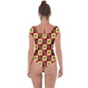 Squares and rectangles pattern                   Short Sleeve Leotard View2