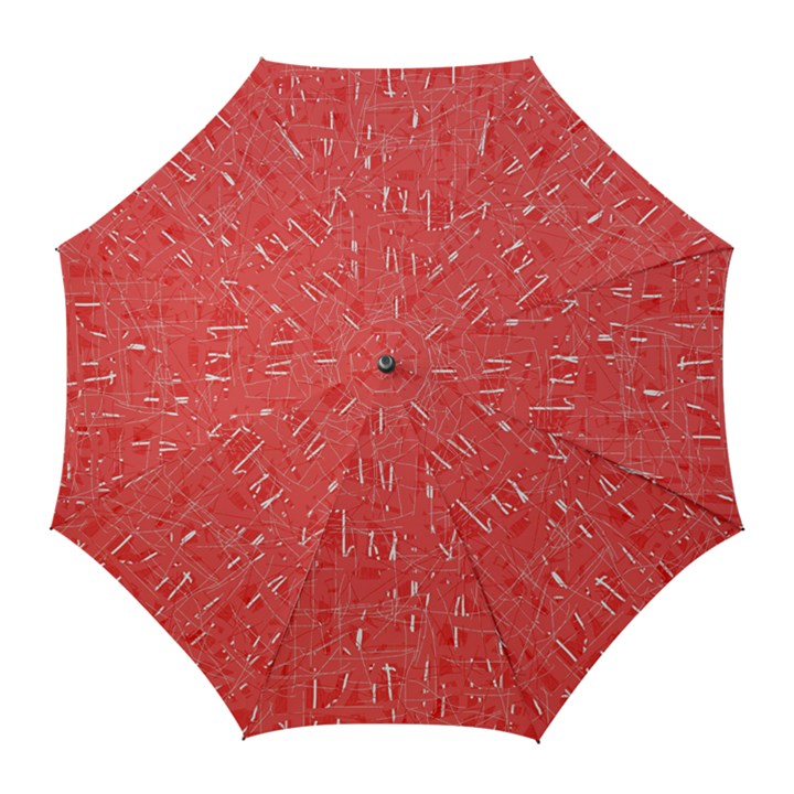 Red pattern Golf Umbrellas