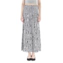 Gray pattern Maxi Skirts View1