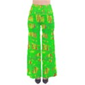 Neon green pattern Pants View1