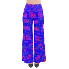 Blue Pattern Pants