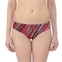 Red and black elegant pattern Hipster Bikini Bottoms View1