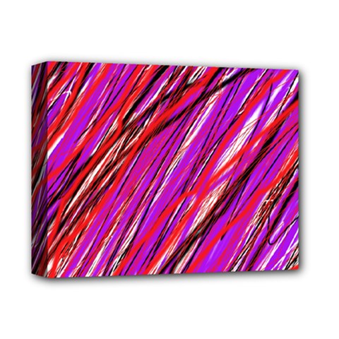 Purple Pattern Deluxe Canvas 14  X 11 