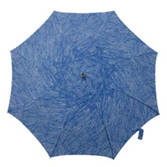 Blue Pattern Hook Handle Umbrellas (medium) by Valentinaart