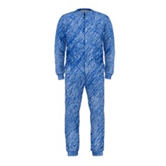 Blue Pattern Onepiece Jumpsuit (kids)