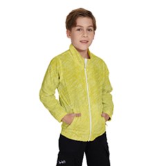 Yellow Pattern Wind Breaker (kids)