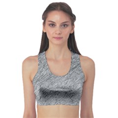 Gray Pattern Sports Bra by Valentinaart