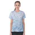 Blue pattern Women s Cotton Tee View1