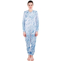 Blue Pattern Onepiece Jumpsuit (ladies) 