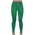 Deep green pattern Yoga Leggings  View1