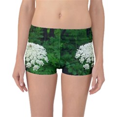 Beetle And Flower Boyleg Bikini Bottoms by randolpheckel