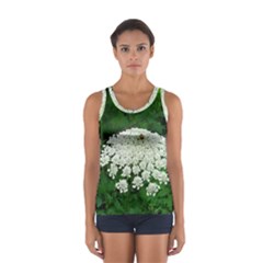 Beetle And Flower Women s Sport Tank Top 