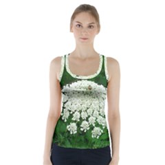 Beetle And Flower Racer Back Sports Top