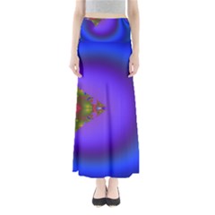 Into The Blue Fractal Maxi Skirts