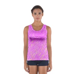 Pink Pattern Women s Sport Tank Top 