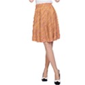 Orange pattern A-Line Skirt View1