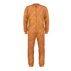 Orange Pattern Onepiece Jumpsuit (kids)