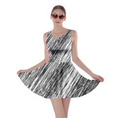 Black and White decorative pattern Skater Dress