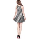 Black and White decorative pattern Reversible Sleeveless Dress View2