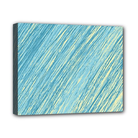 Light Blue Pattern Canvas 10  X 8 