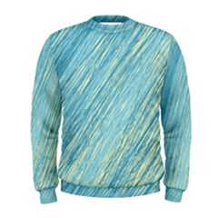 Light Blue Pattern Men s Sweatshirt